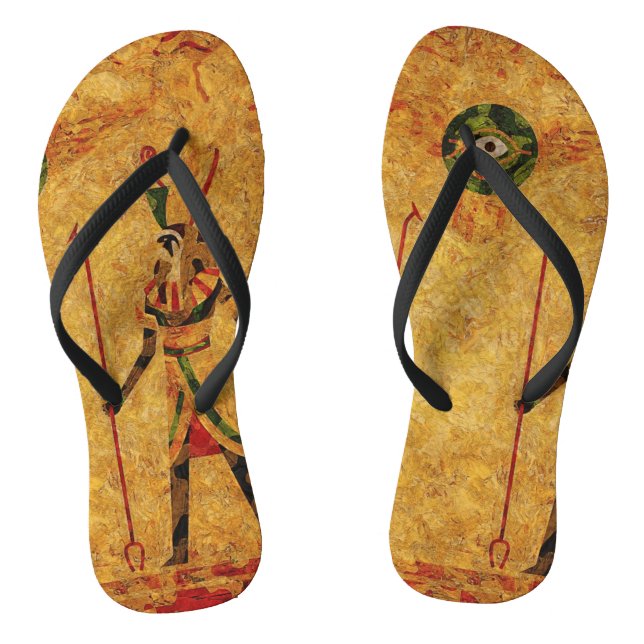 Egyptian Gods Thongs (Footbed)