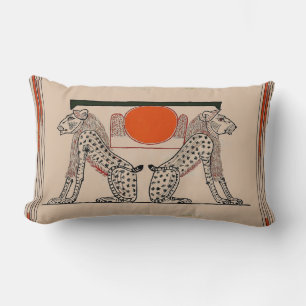Egyptian Gods Throw Pillow