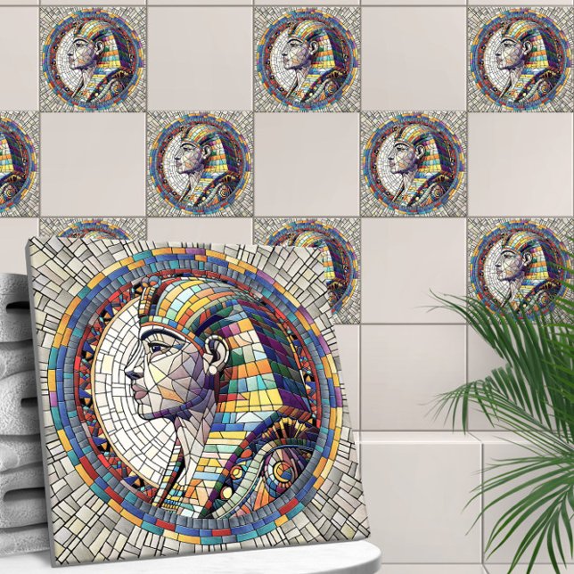 Egyptian Great Sphinx  -Mosaic Art Ceramic Tile (Creator Uploaded)