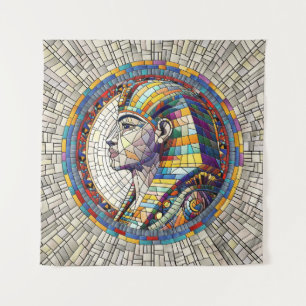 Egyptian Great Sphinx  -Mosaic Art Tapestry