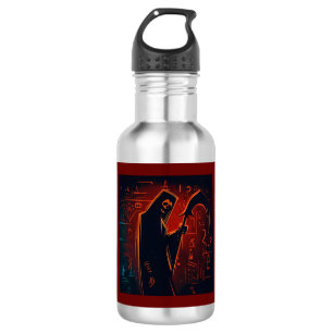 Egyptian Grim Reaper Halloween 2 532 Ml Water Bottle