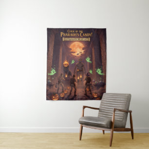 Egyptian Halloween Backdrop Tapestry