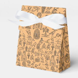 Egyptian Hieroglyphic Symbol Background     Favour Box