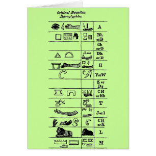 Egyptian Hieroglyphics