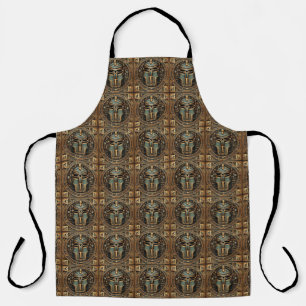 Egyptian Hieroglyphics Anubis Osiris Eye of Horus Apron