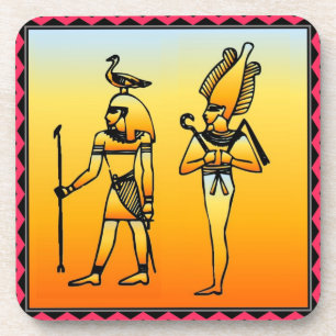 Egyptian Hieroglyphics Coaster