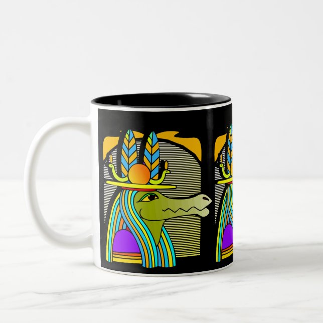 Egyptian hieroglyphics  Design Coffee Mug (Left)