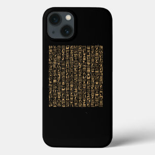 Egyptian Hieroglyphics Egypt Pyramid iPhone 13 Case