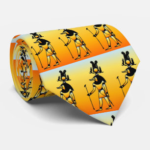 Egyptian Hieroglyphics Neck Tie