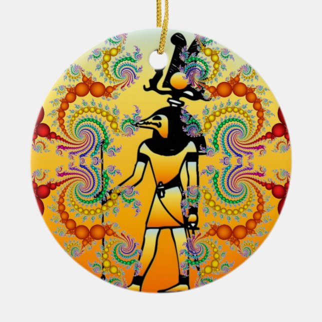 Egyptian Hieroglyphics Ornament (Front)