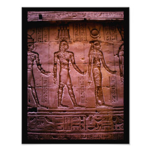 Egyptian Hieroglyphics Photo Print