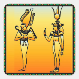 Egyptian Hieroglyphics Sticker