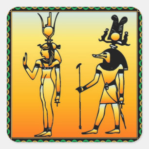 Egyptian Hieroglyphics Sticker
