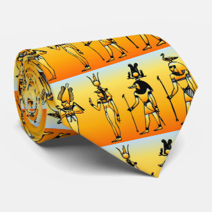 Egyptian Hieroglyphics Tie