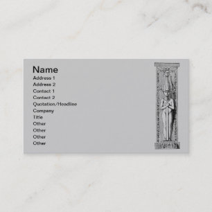 Egyptian Hieroglyphs Business Card