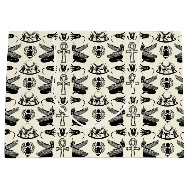 Egyptian Hieroglyphs Gift Bag   (Front)