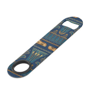 Egyptian Hieroglyphs Gold Beetles Golden Glitter
