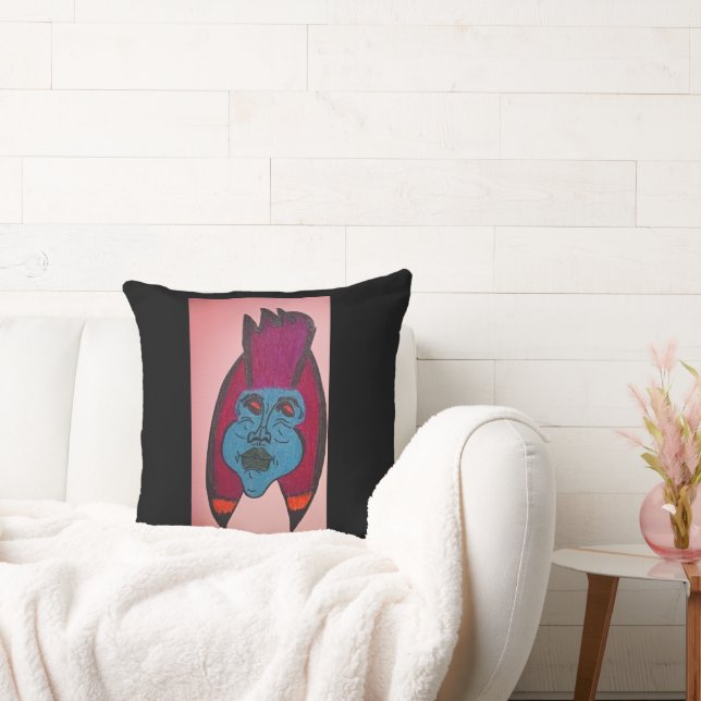 Egyptian Inspired Horror Theme Mummy Throw Pillow (Couch)