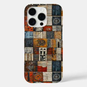 Egyptian Inspired Wall Tiles Artistic Luxury iPhone 16 Pro Case
