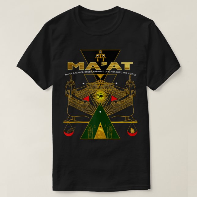 EGYPTIAN KEMETIC GODDESS MAAT MAAT Tank Top397 (Design Front)