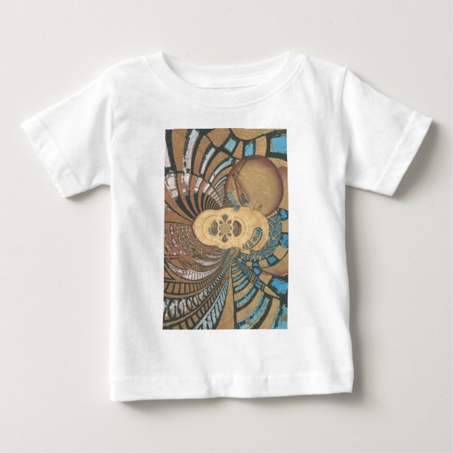 egyptian king on pyprus.png baby T-Shirt (Front)