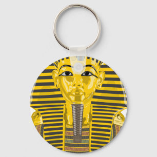 Egyptian King Pharaoh Key Ring