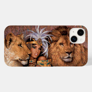 Egyptian Lion Goddess Princess Case-Mate iPhone 14 Case-Mate iPhone 14 Plus Case