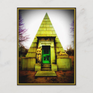 Egyptian Mausoleum Postcard