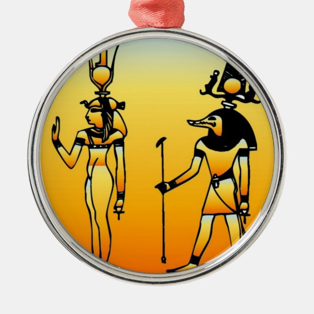Egyptian Metal Tree Decoration (Front)
