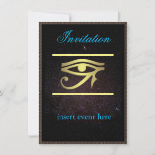 Egyptian Moon Event Invitation Flat Card