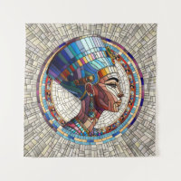 Egyptian Nefertiti -Mosaic Art