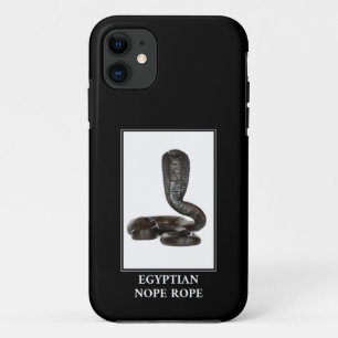 Egyptian Nope Rope - Cobra Snake Danger iPhone 11 Case