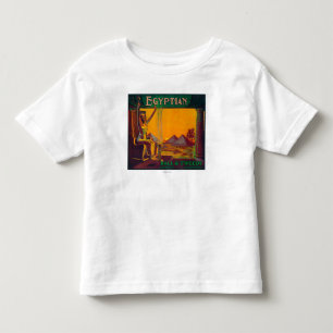Egyptian Orange LabelDowney, CA Toddler T-Shirt