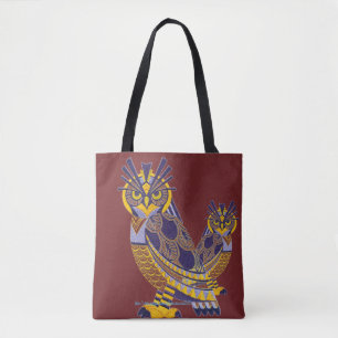 "Egyptian Owls" Tote Bag