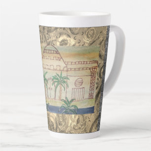Egyptian Palace Latte Mug
