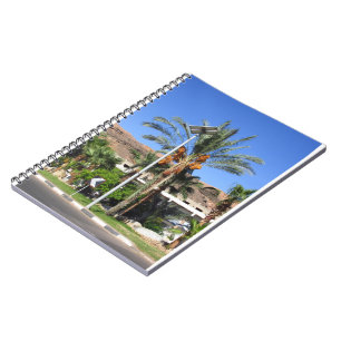 Egyptian palm trees notebook