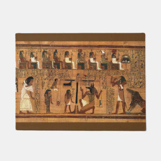 Egyptian Papyrus Art Door Mat Book of the Dead