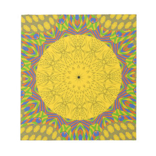Egyptian Pattern Art Print Notepad