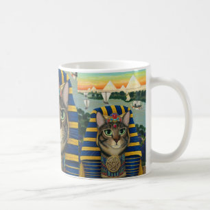 Egyptian Pharaoh Cat Bastet Egypt Bast Art Mug