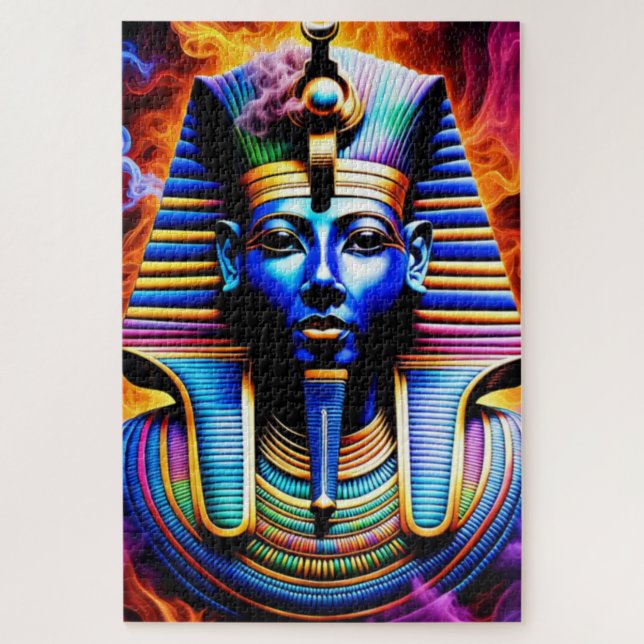 Egyptian Pharaoh Jigsaw Puzzle (Vertical)