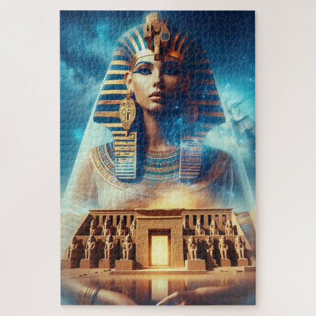 Egyptian Pharaoh Jigsaw Puzzle (Vertical)