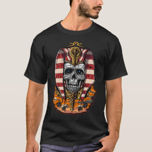 Egyptian Pharaoh Skull T-Shirt