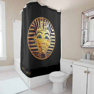 Egyptian Pharaoh Theme Shower Curtain