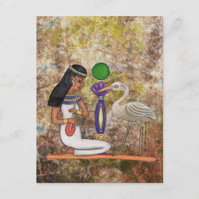 Egyptian Postcard (Front)