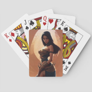 Egyptian Princess Playing Cards