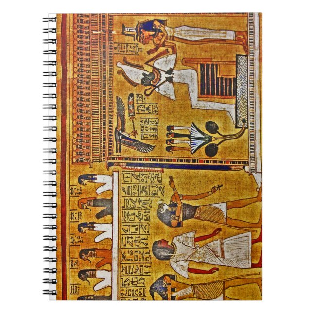 Egyptian Pyramid Art Notebook (Front)