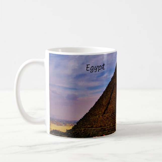 Egyptian Pyramid Coffee Mug (Left)