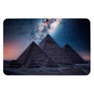 Egyptian Pyramid Flexible Photo Magnet