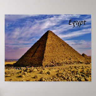 Egyptian Pyramid Poster