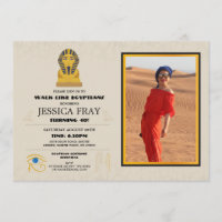 Egyptian Pyramids Birthday Party Photo Egypt Gold